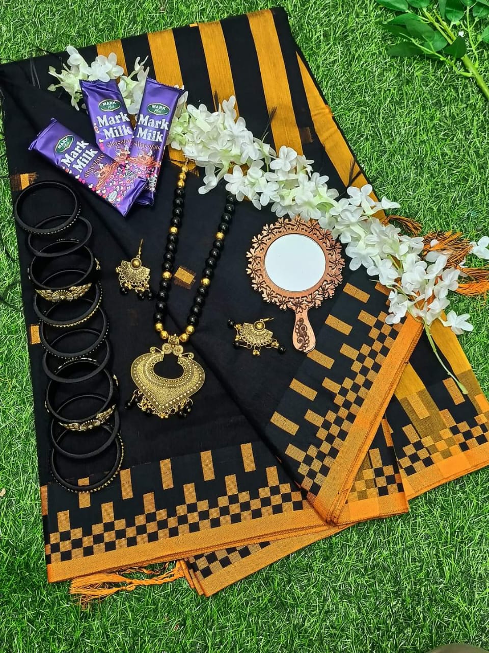 Half Silk Saree Gift Package